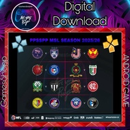 [ANDROID/IOS GAME] PES17 MSL Season Update 2025/26🔥(PSP Game + Emulator Gold PPSSPP)🔥