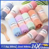 ZJ HOME 75j35 cm Soft Towel Simple And Beautiful Coral Fleece And Comfortable Very Good Water Absorp