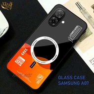 HP Casing Samsung A07 4G/5G Softcase Glass Glossy Samsung A07 4G/5G Case Samsung A07 4Ghp/5G - K82