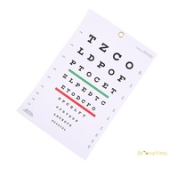[BraveYimu] Premium Snellen Eye Chart Wall Chart Plastic Waterproof Snellen Charts For Eye Test Exam