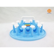 Cup tray 2-layer cup tray Viet Nhat plastic cup tray serving tray