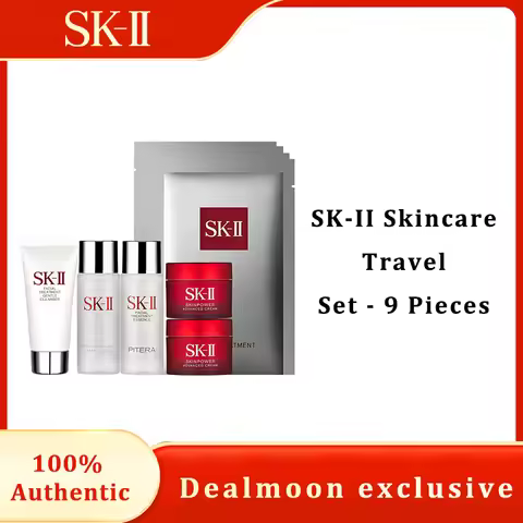 SKII Travel Exclusive 9-Piece Set (Cleanser 20g / Facial Treatment Essence 30ml / Treatment Clear Lo