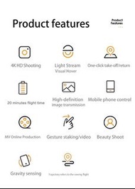 4K V4 WIFI FPV Drone WiFi live video FPV 4K/1080P HD Wide Angle Camera Foldable Altitude