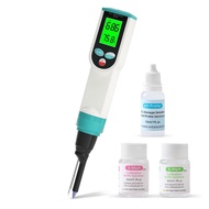 Digital pH Tester for Food, Waterproof Food pH Meter with High Accuracy Temp/pH Probe, Food pH Teste