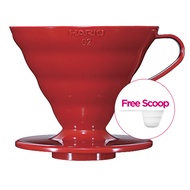 Hario V60 Pp Coffee Dripper With Scoop - Assorted Color (Size 02) [Model: VD-02]