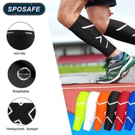 SPOSAFE Calf compression sleeve for  man women leg support for biking,basketball,cycling, fishing le