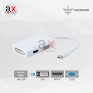 Converter Cable Mini Display Port to 3in1 (HDMI VGA DVI)