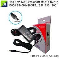 Dell  Inspiron 13R 14R Latitude D600 E5400 Vostro 3300 3400 19.5V 3.34A (7.4*5.0) 65W Laptop Replace