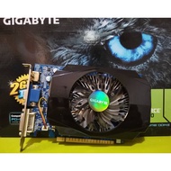 การ์ดจอ GIGABYTE รุ่น Nvidia GT 730 2GB DDR3 128bit ไม่ต่อไฟเลี้ยง (no box) สินค้ามือสอง ไม่มีกล่อง