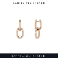 Daniel Wellington Crystal Link Earrings Rose Gold / Silver / Gold Fashion Earrings for women and men - Stainless Steel &amp; Crystal - DW Official Jewelry - Authentic