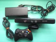 XBOX 360 S CONSOLE   KINECT 感應器 電源 手把   功能良好..如圖..