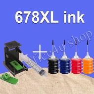 For HP 678XL Ink HP 678 Black HP678XL Refill Ink Compatible for HP 2515 1018 1518 2548 2648 3515 354