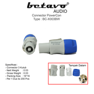 Connectors Betavo BC-X003BW
