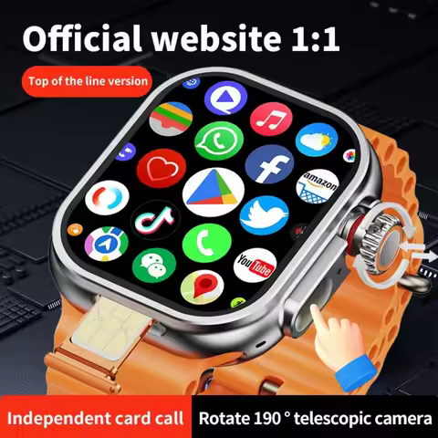 S11 Ultra Smart Watch 2.26 inch Amoled 490*580 Smartwatch With 4G 5G LTE Sim Card Touch encoder GPS 