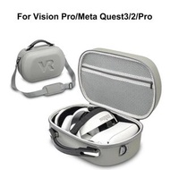 Others - 適用於Meta Quest 3S / 3 / 2 / Pro / Pico 4 / Vision Pro 大容量手提包 收納保護盒