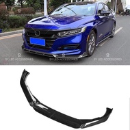 ACCORD G10 2020-2022 FRONT BUMPER DIFFUSER LIP BLACK/CARBON