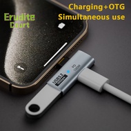 [EruditeCourtS] USB Type-C 10Gbps OTG 2in1 Adapter With 100W PD Charging Compatible For Steam Deck Switch Chromecast For Google TV Macbook [NEW]