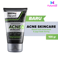 MENS BIORE Facial Wash 100g | Facial Foam | Cool Oil Clear | Bright Energy | Gentle & Clean Acne Ski