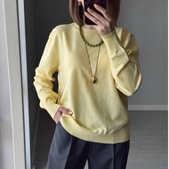 Plus Size 1XL-4XL Autumn Winter Basic Warm Women Knit Sweater Top Long Sleeves Fall Clothes