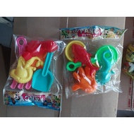 Beach Sand Shovel Set Toy plus Plastic Mold Kinetic Sand Set for Kids Beach Toys for Kids Beach Toys