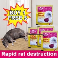 Buy 1 free 3 KAMI Rat killer poison Rat poison Mouse poison killer Rats die within three minutes of 