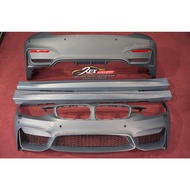 BMW F32 Upgrade M4 Bodykit Set Bumper F82 4 Series  Front Rear Bumper Diffuser Reflector AN PP Mater