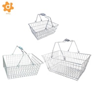 [utruiut0k] Shopping Basket Ergonomic Handheld Grocery Basket Storage Holder Storage Basket for Cosm
