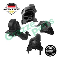 Münster ^Heavy Duty^ Engine Mounting Set TOY2055 for Toyota Corolla AE101 4AGE 20V Manual Transmissi