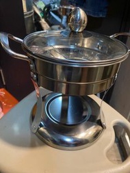 不鏽鋼火鍋爐具連底架及熄火手柄