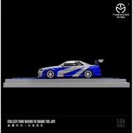 Time micro nissan skyline r34 most wanted