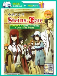 STEINS GATE (SEASON 1+2) ๅฝ่ฟ็ณไน้จ ( ANIME TV SERIES DVD : 2011 )