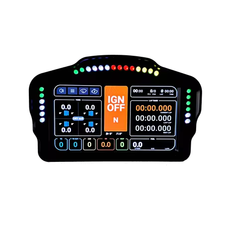 Simdt Simracing 7 inchDashboard Display Simulated Racing Car Cockpit for MOZA Simagic FANATEC Logite