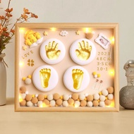 Baby One Hundred Days Hand Foot Print Pad Baby Lanugo Commemorative Full Month Commemorative Hand Fo
