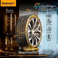 CONTINENTAL ULTRA CONTACT UC7 185/55R16; 195/50R16; 205/60R16; 215/45R17; 215/55R17; 225/55R17; 225/