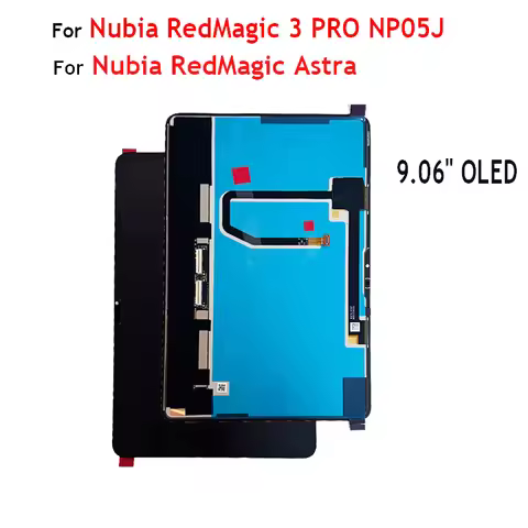 9.06" OLED For ZTE nubia RedMagic Astra NP05J Lcd Screen Display+Touch Glass DIgitizer RedMagic Tabl