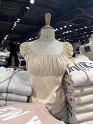 บรั่นดีสาวใหม่อเมริกันออกแบบแฟชั่น Feifei เสื้อยืด BM Pure Desire Slim Fit สั้นเสื้อ \ \ \ \ \ \ \ \