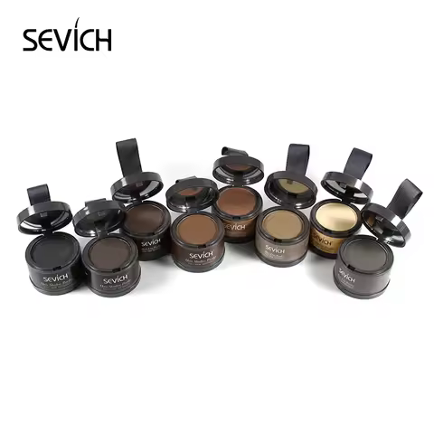 Sevich 8 color Hair Fluffy Powder Hairline Shadow Powder Natural Instant Cover Up Makeup Hair Concea