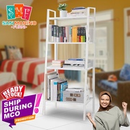 [SHIP DURING MCO] White Full Metal Storage Rack / Storage Shelf / Storage Filing Rack / Filing Shelf