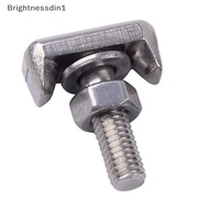 [Brightnessdin] T-Bolts Screw Stainless Steel M6 Battery Terminal Connectors Battery Connector Bq