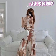 JJ Shop​ ​ Set Crop Top + Long Pants Cloth​Lease​The Color Is Cute And Very Comfortable To Wear. "DX