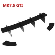 High Quality Car Rear Bumper Diffuser & Rear Side Splitters Lip For Volkswagen For Golf MK7 GTI MK 7