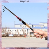 [Redjie.sg] Telescopic Travel Fishing Rod Bait Fishing Rod Lightweight Carbon Fiber Lure Rod