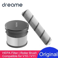 Original Dreame HEPA Filter Roller Brush Replacement Parts for V10 V11 Handheld Vacuum Cleaner Floor