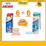 DPI Anchor RS-4 Anti Rust Spray + DPI Anchor Lock & Hinge Lube [ COMBO OFFER ]