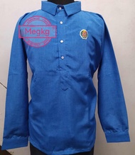 Long Sleeves Barong Formal Embroidered Logo