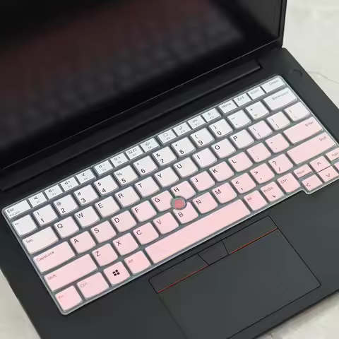 for Lenovo ThinkPad P14s Gen 5 6, T14s Gen 5/ 6, T14 Gen 5, E14 Gen 7 2025 , L14 Gen 5, Silicone Lap
