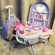 Wholesale Cross-Border Direct Supply Luggage Kindergarten] Toy Set Girl Children Play House Dresser 