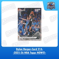 Dylan Harper -#314- San Antonio Spurs | 2025-26 NBA Topps NOW® Trading Card
