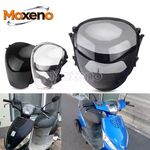 Front Light Glass Cover For Piaggio Zip 100 98 4T 125 124 50 49 2T AC 50 49 4T 50 2T DT LC SP SP2 Sc