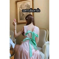 Embossed Woven Crop Top With Bow Tie At The Back Aokbab Label